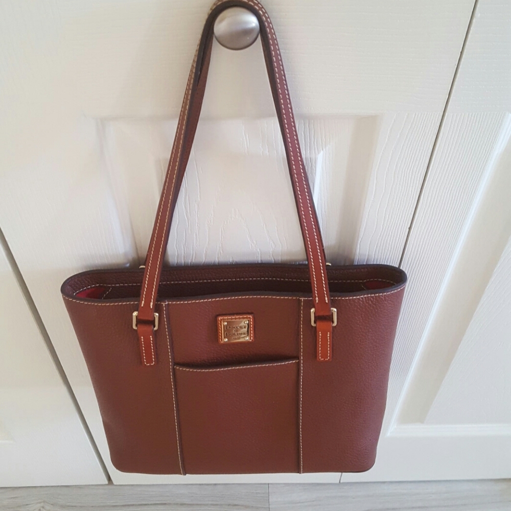 Dooney & Bourke Pebble Leather Small Lexington Sho